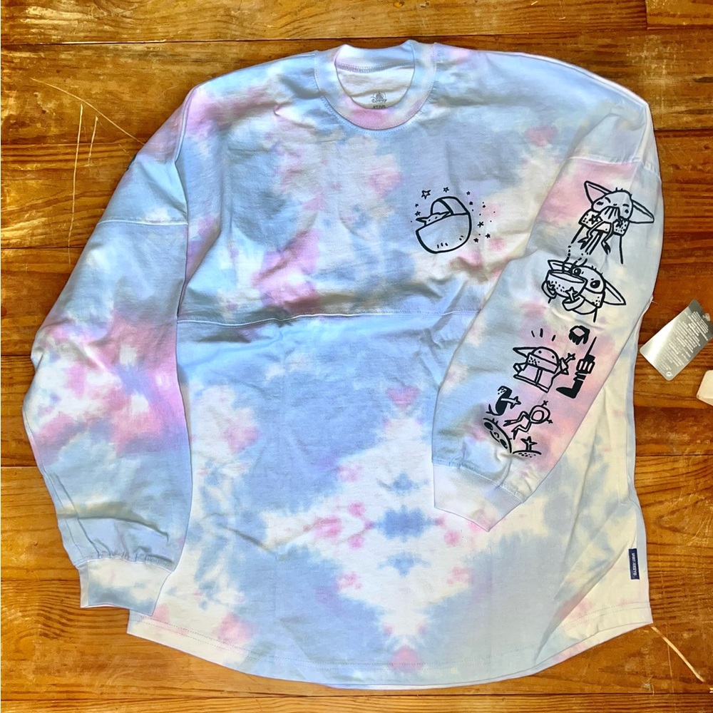 Disney Tie Dye Grogru Spirit Jersey